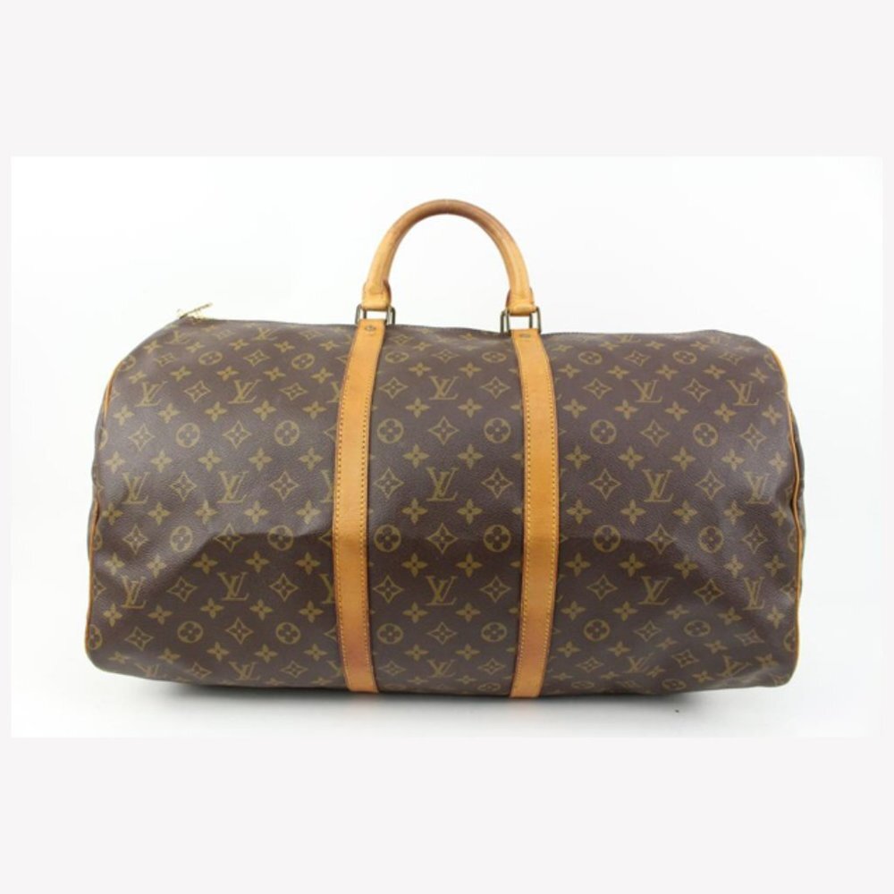 Louis Vuitton Monogram Keepall 55 Duffle Bag s331lk37